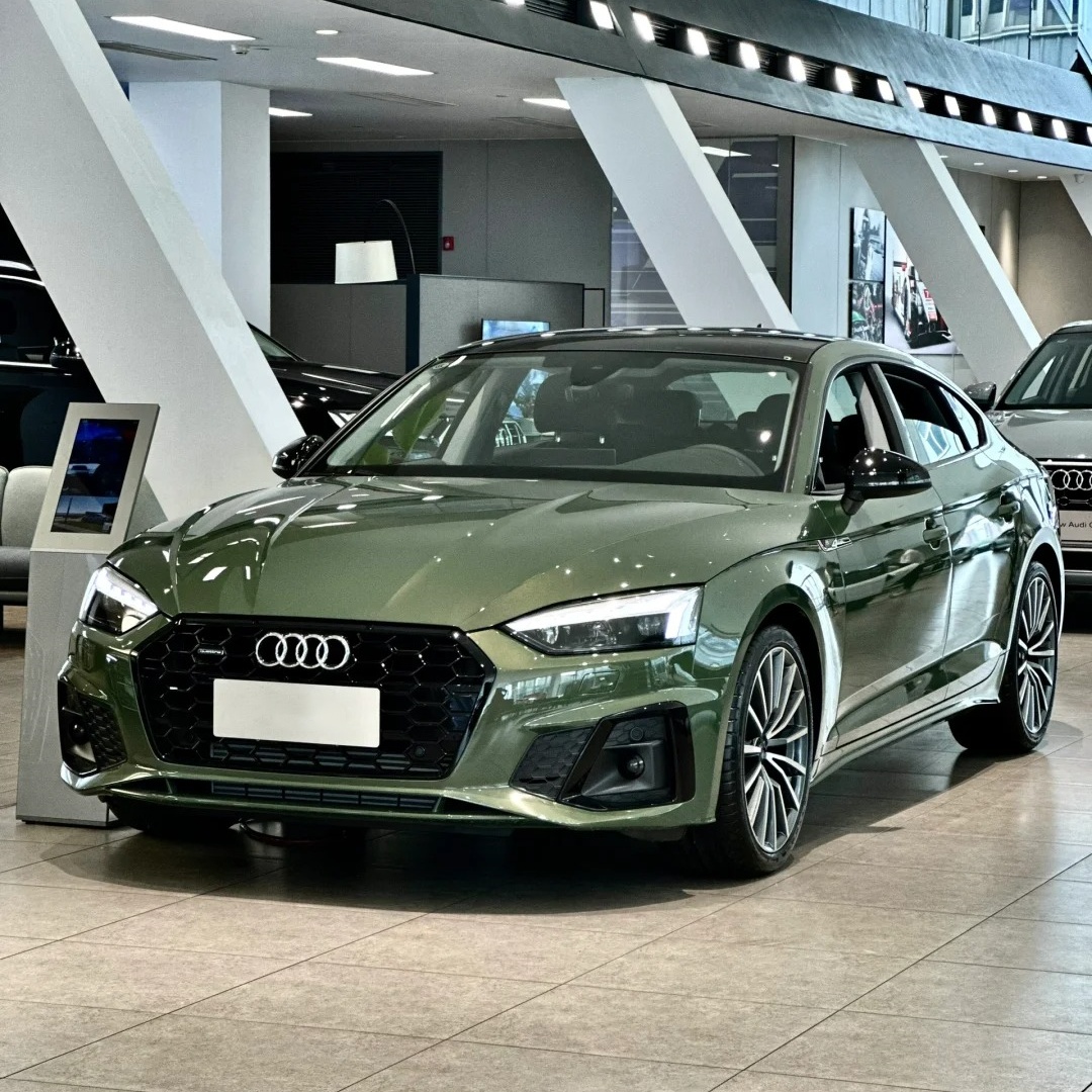 Gloss Metallic Olive Green Car Vinyl Wrap PET