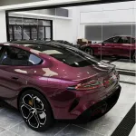 Gloss Metallic Plum Purple Car Vinyl Wrap PET