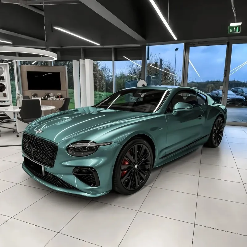 Aluko Gloss Metallic Ryan Green Car Vinyl Wrap PET