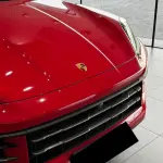 Glossy Crystal Porsche Carmine Red Car wrap