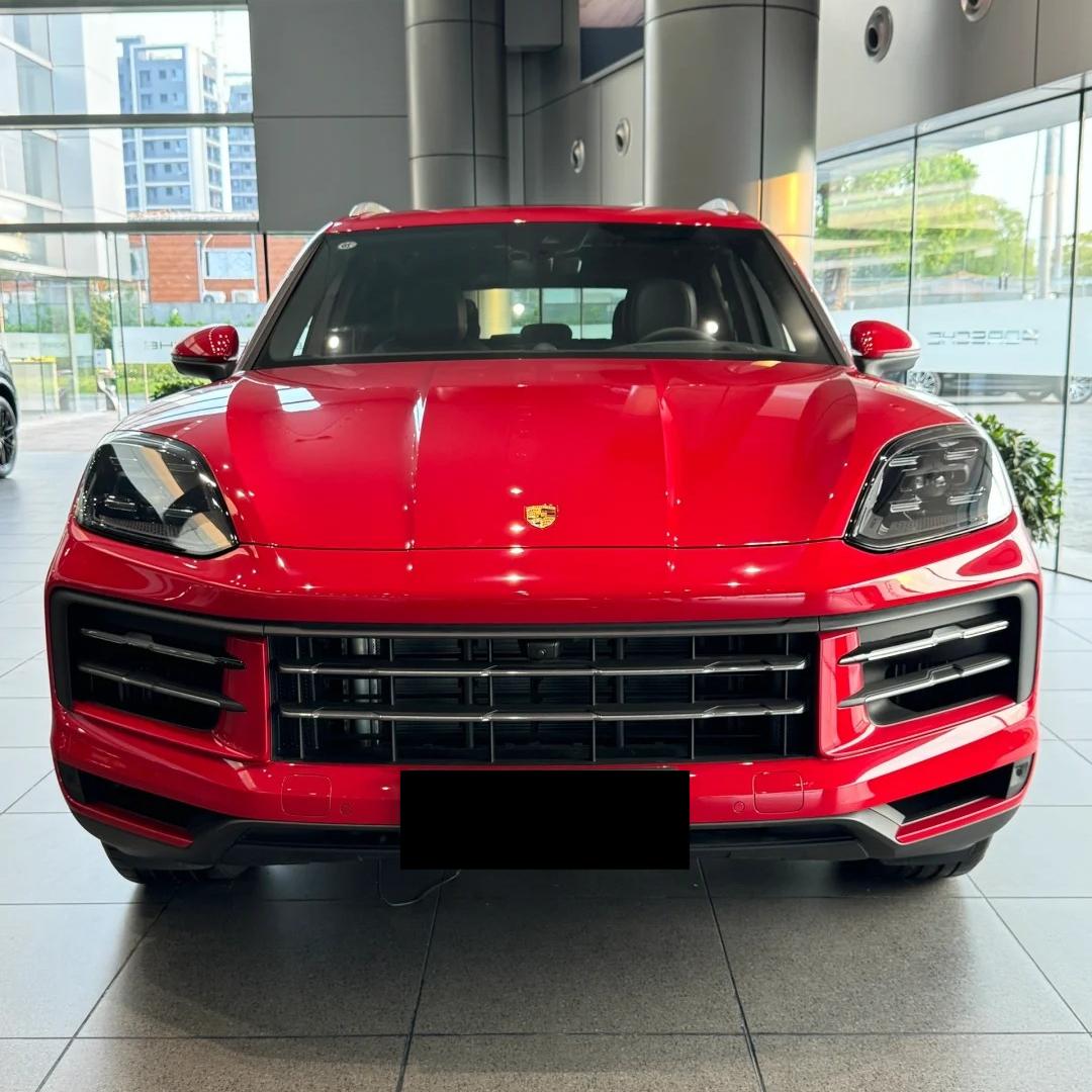 Glossy Crystal Porsche Carmine Red Car wrap