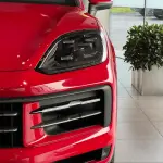 Glossy Crystal Porsche Carmine Red Car wrap