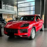 Glossy Crystal Porsche Carmine Red Car wrap