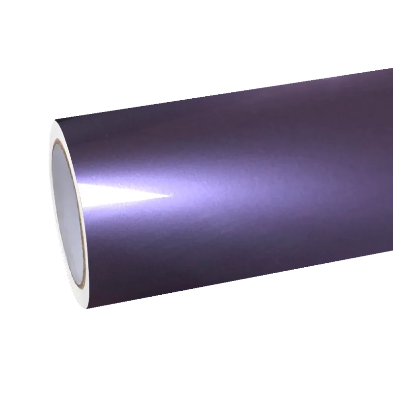 Gloss Liquid Russet Purple Car Vinyl Wrap PET