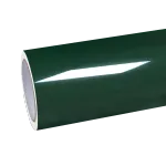 Gloss Porsche Racing Green Car Vinyl Wrap PET