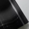 Matte Carbon Fiber Aircraft Black Car Vinyl Wrap PET