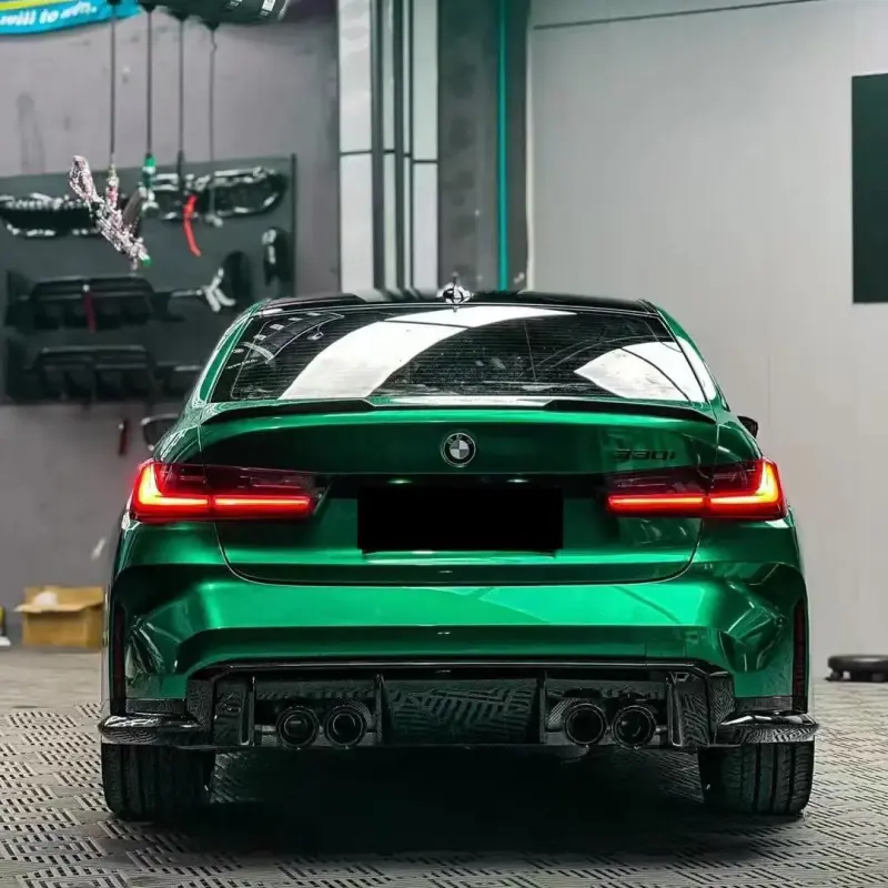 Best Gloss Metallic Isle Of Man Green Car Vinyl Wrap