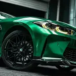 Best Gloss Metallic Isle Of Man Green Car Vinyl Wrap