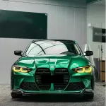 Best Gloss Metallic Isle Of Man Green Car Vinyl Wrap