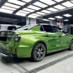 Gloss Metallic Mamba Green Car Vinyl Wrap