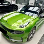 Gloss Metallic Mamba Green Car Vinyl Wrap