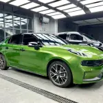 Gloss Metallic Mamba Green Car Vinyl Wrap