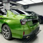 Gloss Metallic Mamba Green Car Vinyl Wrap