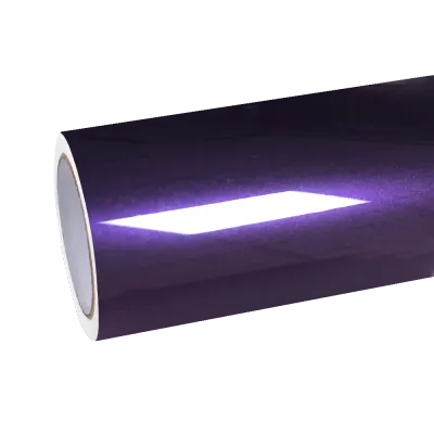 Gloss Metallic Twilight Purple Car Vinyl Wrap PET 01