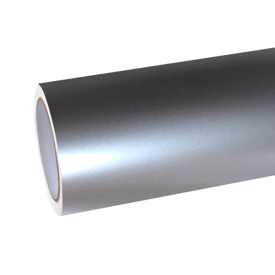 Matte Metallic Liquid Silver Car Vinyl Wrap PET 01