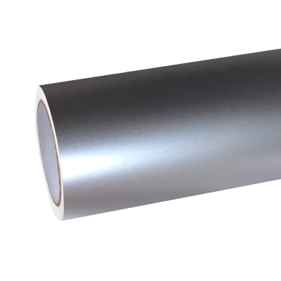 Ultra Matte Metallic Liquid Silver Car Vinyl Wrap PET 01