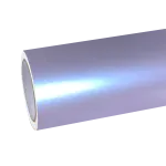 Matte Metallic Silver Purple Car Vinyl Wrap PET