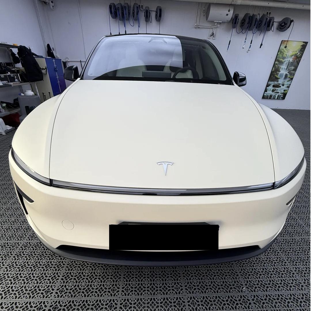 Ultimate Flat Pepper White Car Vinyl Wrap PET