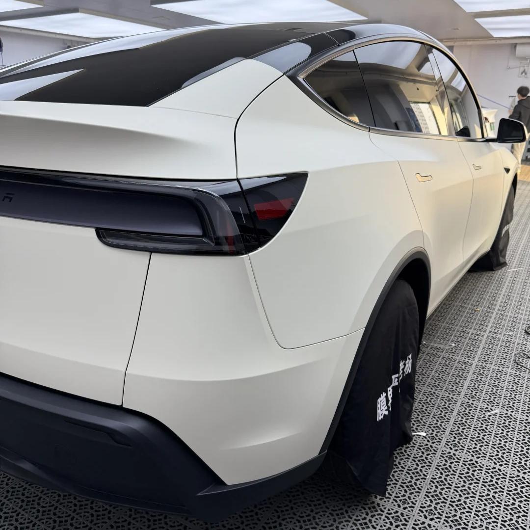 Ultimate Flat Pepper White Car Vinyl Wrap PET