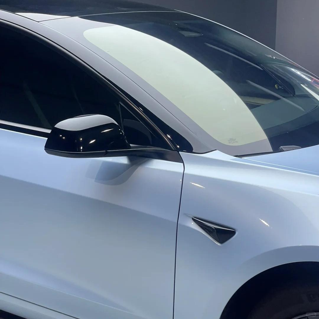 Gloss Macaron Jazz Blue Car Vinyl Wrap