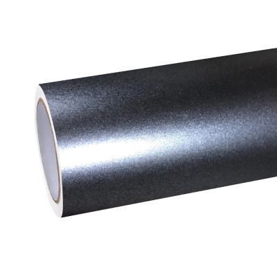 Matte Metallic Satin Mountain Grey Car Vinyl Wrap PET 01