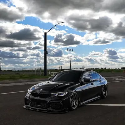PET Super Glossy Piano Black Car Vinyl Wrap Porsche BMW 02