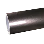 Gloss Metallic Metal Brown Car Vinyl Wrap PET