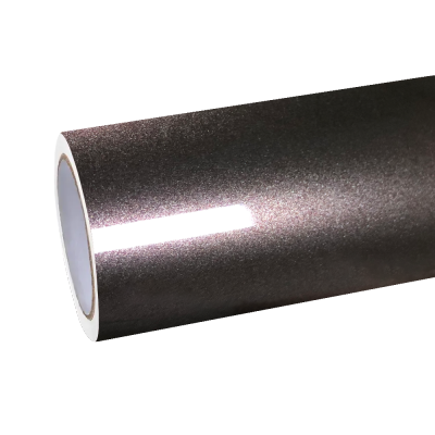 Gloss Metallic Metal Brown Car Vinyl Wrap PET 01