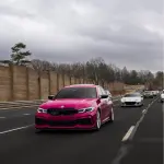 Gloss Ruby Star Car Vinyl Wrap