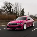 Gloss Ruby Star Car Vinyl Wrap