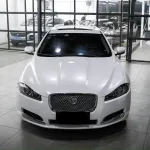 Glossy Shell White Car Vinyl Wrap Audi Tesla