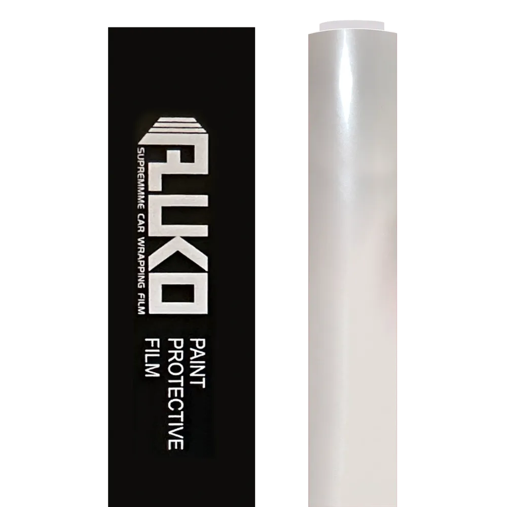 TPU Gloss Ceramic White Paint Protection Film