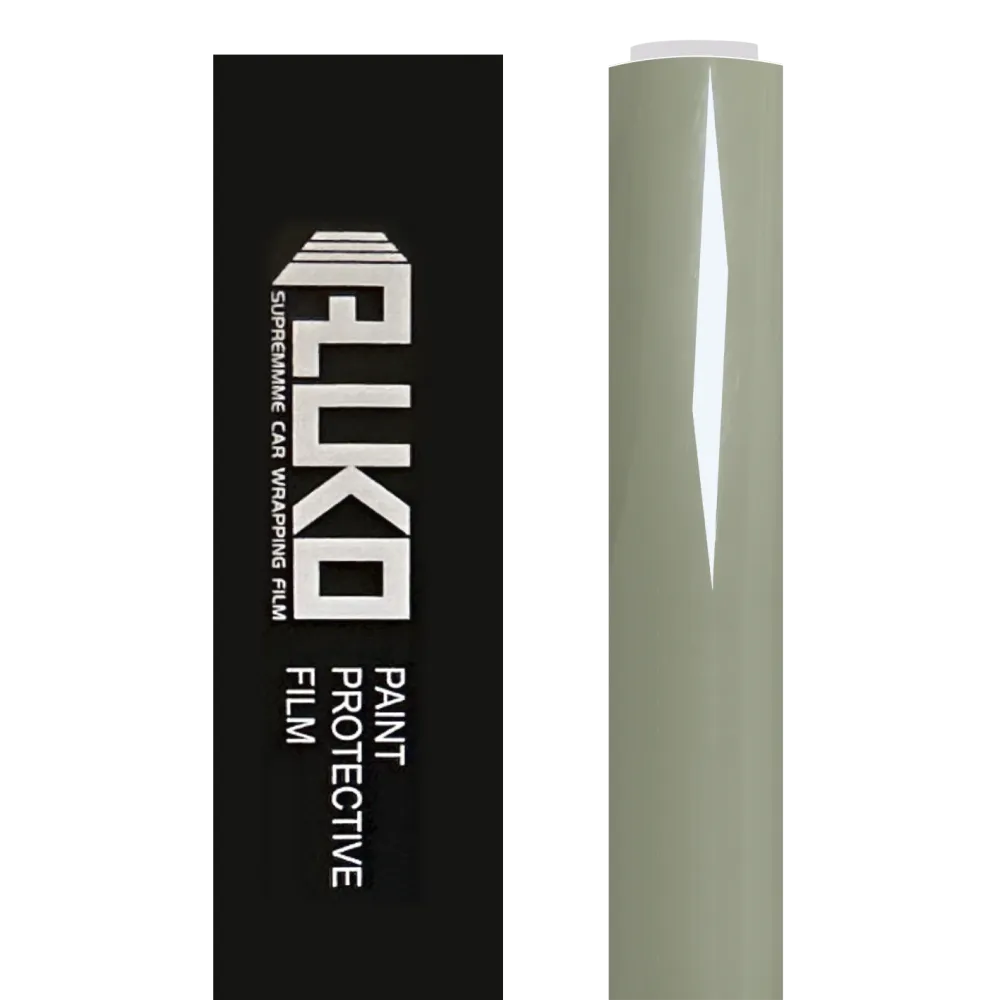 TPU Gloss Khaki Green Paint Protection Film