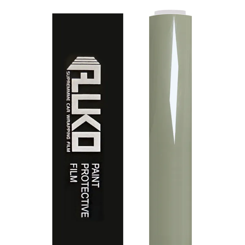 TPU Gloss Khaki Green Paint Protection Film
