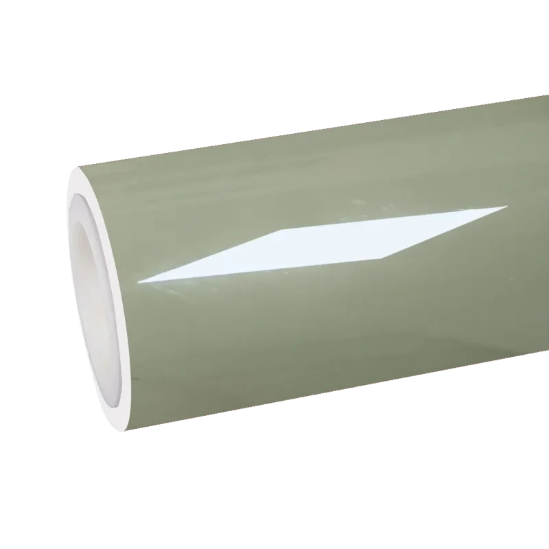 TPU Gloss Khaki Green Paint Protection Film
