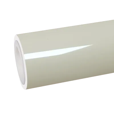 TPU Gloss Khaki Milan White Car Vinyl Wrap 01
