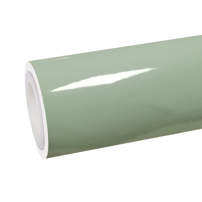 TPU Gloss Light Khaki Green Colored PPF Paint Protection Film 01