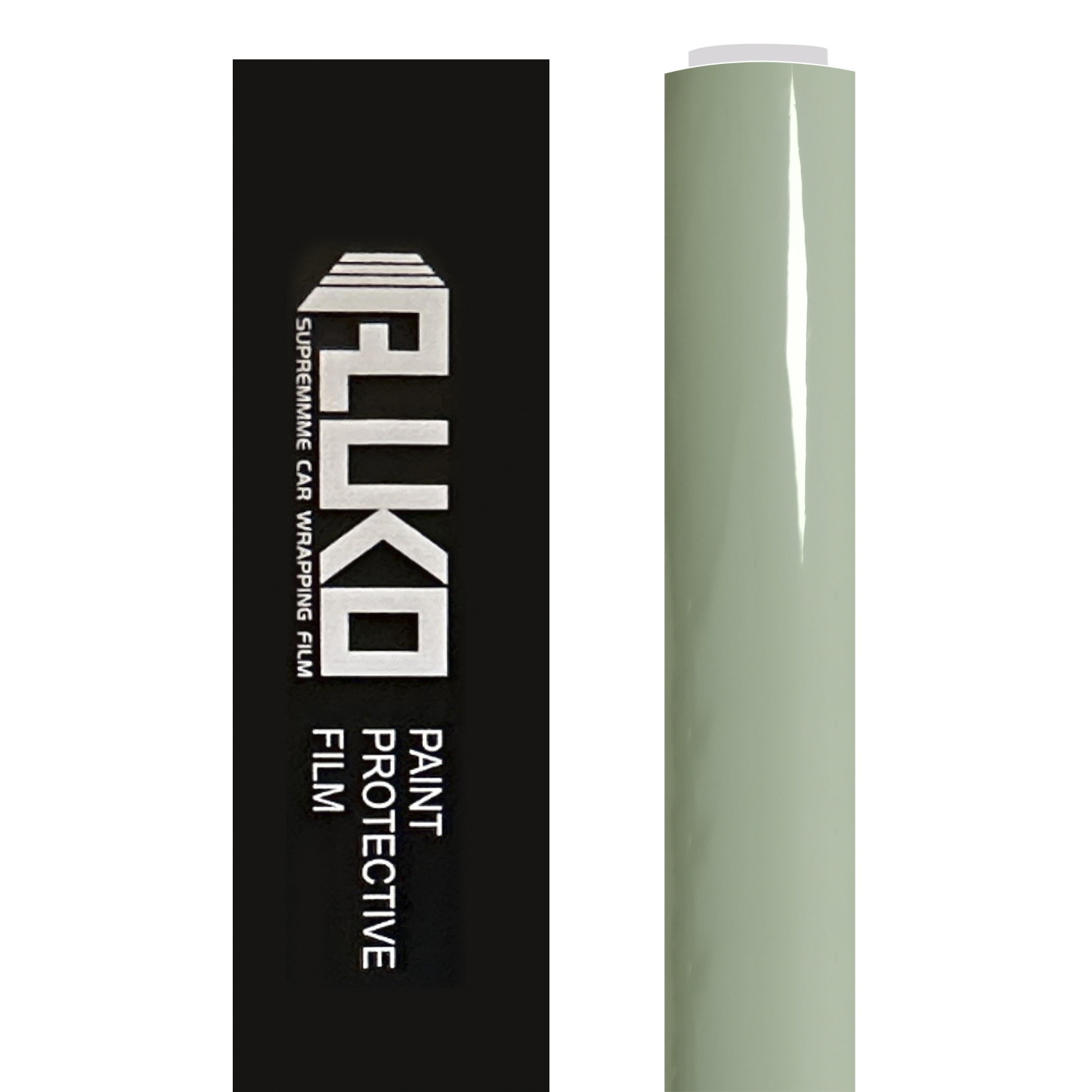 TPU Gloss Light Khaki Green Colored PPF Paint Protection Film