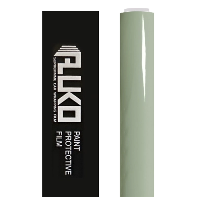 TPU Gloss Light Khaki Green Colored PPF Paint Protection Film 02