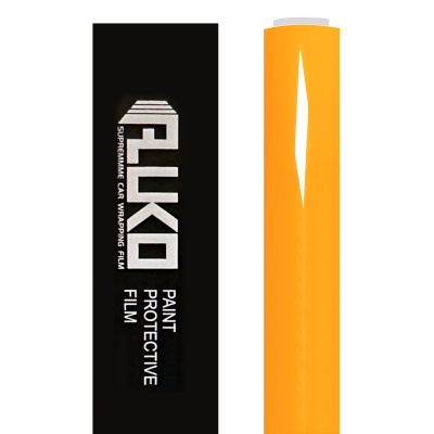TPU Gloss Mclaren Orange Colored PPF Paint Protection Film 02
