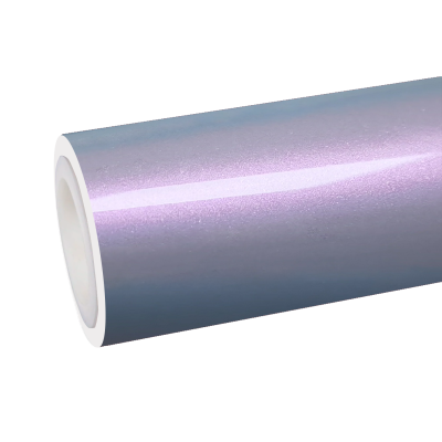 TPU Gloss Metallic Chameleon Pink Grey Color PPF Paint Protection Film 01