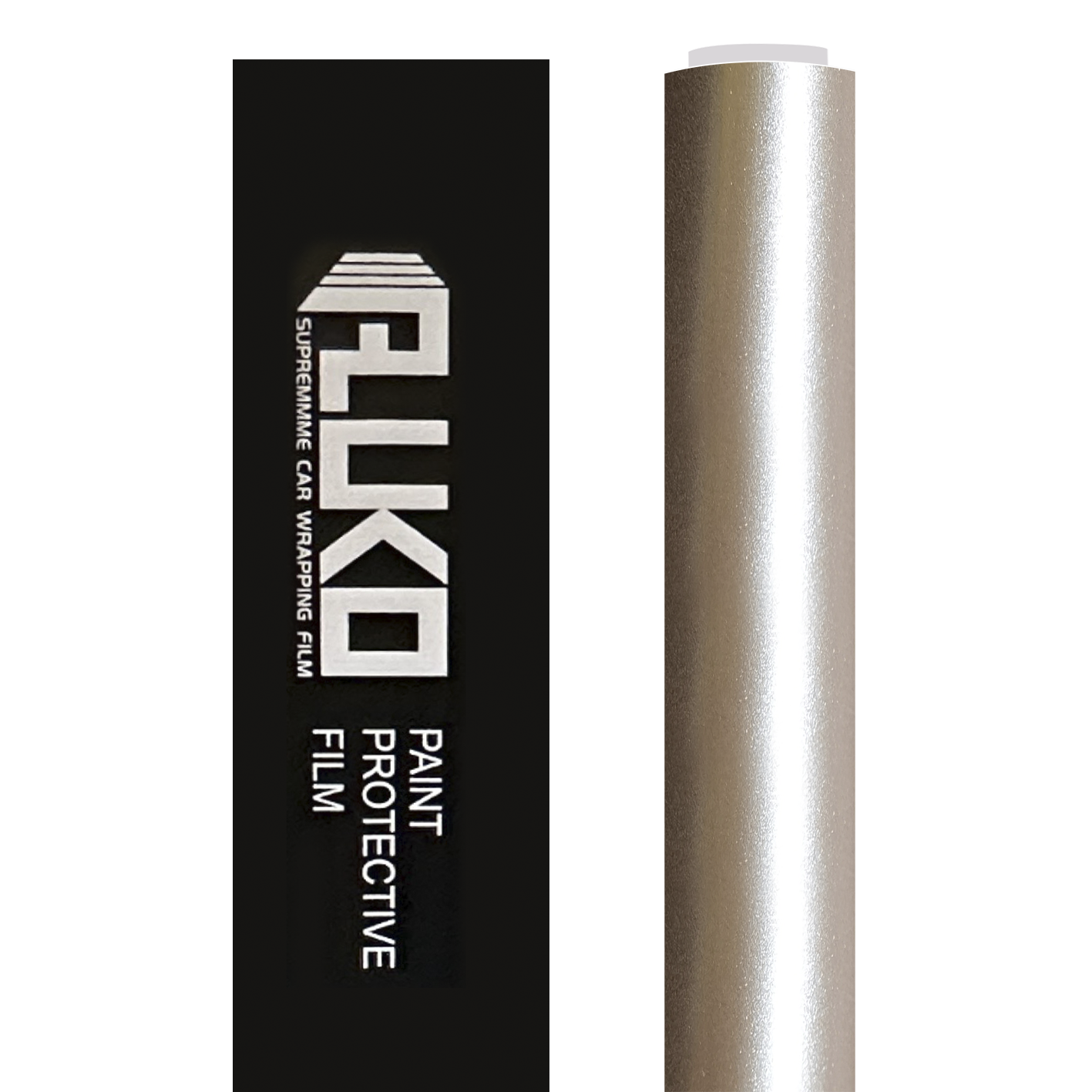 TPU Gloss Metallic Champagne Gold Colored PPF Paint Protection Film