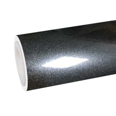 TPU Gloss Metallic Charcoal Grey Paint Protection Film 01
