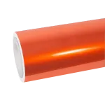 TPU Gloss Metallic Fiery Orange Paint Protection Film