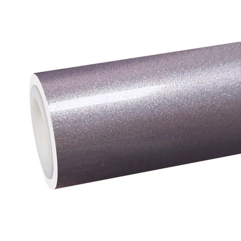 TPU Gloss Metallic Frozen Berry Pink Paint Protection Film