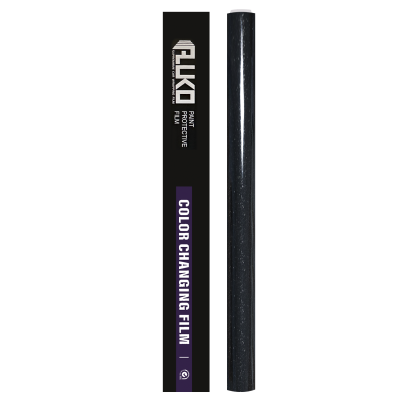 TPU Gloss Metallic Glitter Black Colored PPF Paint Protection Film 02