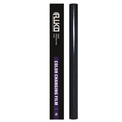 TPU Gloss Metallic Glitter Black Colored PPF Paint Protection Film 02