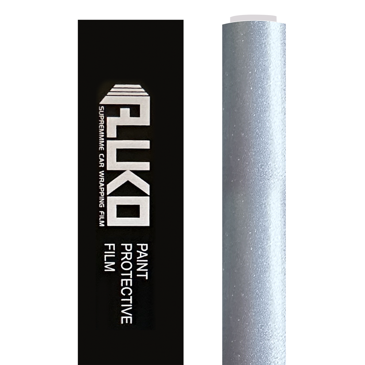 TPU Gloss Metallic Porsche GT Silver Colored PPF Paint Protection Film