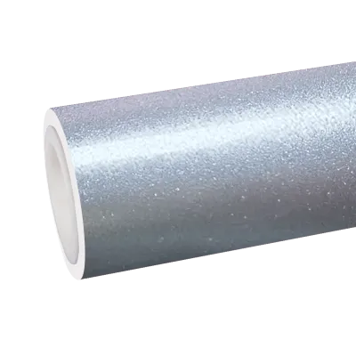 TPU Gloss Metallic GT Silver Car Vinyl Wrap 01