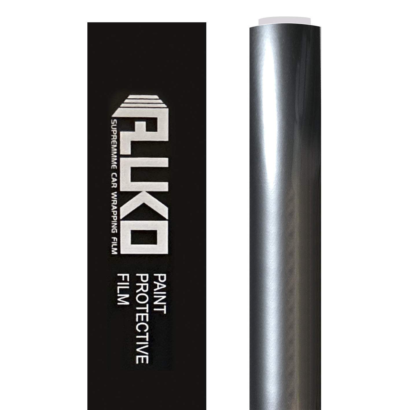 TPU Gloss Metallic Liquid Chrome Silver Colored PPF Paint Protection Film